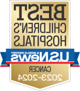 美国皇冠hga0252023-24年度最佳儿童医院-癌症